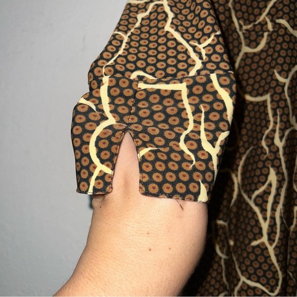 Diane Von Furstenberg 100% Silk Jersey
Wrap Dress Brown Dot Print Pattern Size 4 - Picture 5 of 11